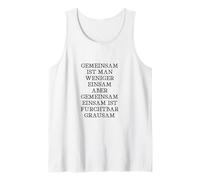 Estar Solos Juntos es terriblemente Cruel. Camiseta sin Mangas