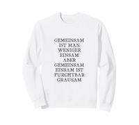 Estar Solos Juntos es terriblemente Cruel. Sudadera