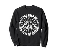 Estaré en el Garaje Car Lover Mechanic Garage Car Guy Sudadera
