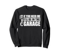 Estaré en el Garaje Car Lover Mechanic Garage Car Guy Sudadera
