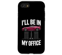 Estaré en mi oficina Mecánico de coches Garaje Reparación de automóviles Padre Carcasa para iPhone SE (2020) / 7 / 8