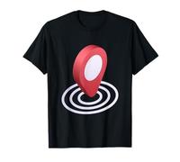 Estás aquí GPS Pin Ubicación de Viaje Camiseta