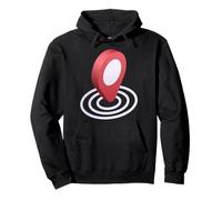 Estás aquí GPS Pin Ubicación de Viaje Sudadera con Capucha