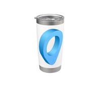 Estás aquí GPS Pin Ubicación de viaje Vaso térmico de acero inoxidable de doble pared