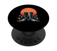 Estas Botas están Hechas para enseñar Frases Divertidas en la Escuela PopSockets PopGrip Adhesivo