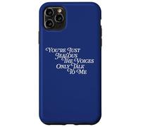 Estás Celoso Las Voces Solo me Hablan bromeando Comic Carcasa para iPhone 11 Pro MAX