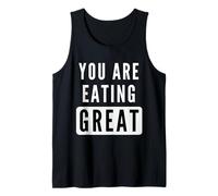 Estás Comiendo Muy Bien Funny Food Workout Fitness Hombres Mujeres Camiseta sin Mangas