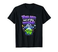 Estás Fuera de Este Mundo Lindo OVNI Alien Juego de Palabras Camiseta
