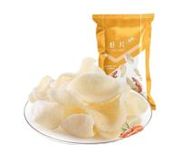 Estas galletas de camarones de 25 gramos son crujientes y deliciosas: el refrigerio portátil perfecto for ver programas de televisión en exceso.(2pcs)