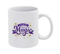 Estás Hecho De Magia Taza Cerámica Taza De Café Con Asa Tazas 330Ml Para Té Café Bebidas