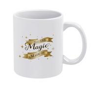 Estás Hecho De Magia Taza Cerámica Taza De Café Porcelana Tazas 330Ml Para Cacao Bebidas Oficina