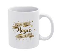 Estás Hecho De Magia Tazas Cerámica Taza De Café Porcelana Taza 330Ml Para Café Zumo Leche