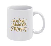 Estás Hecho De Magia Tazas Con Asa Taza De Café Cerámica Taza 330Ml Para Café Bebidas Capuchino
