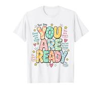 Estás Listo: Día del Examen: motivador, Estudiante, Maestro, Escuela Camiseta