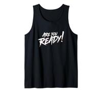 ¿Estás Listo? Motivacional Camiseta sin Mangas