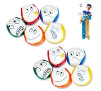 Estas mini pelotas de malabares están especialmente diseñadas para principiantes y proporcionan una fácil introducción a esta fascinante actividad, tanto si eres un niño como un adulto, este set es id