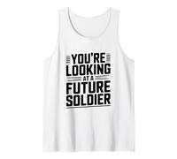 Estás Mirando a un Futuro Soldado Camiseta sin Mangas