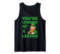 Estás Mirando a una Leyenda de Dibujos Animados Leprechaun Camiseta sin Mangas