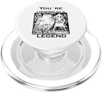 Estás Mirando a una Leyenda Día de San Patricio Clurichaun PopSockets PopGrip para MagSafe