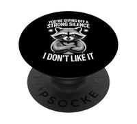 Estás Proyectando Un Silencio Fuerte No Me Gusta PopSockets PopGrip Adhesivo