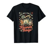 Estas Son Algunas de mis Cosas favoritas Navidad Camiseta