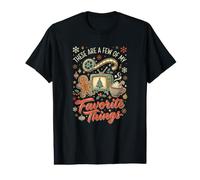 Estas Son Algunas de mis Cosas favoritas Navidad Camiseta gráfica económica