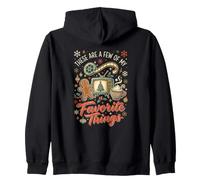 Estas Son Algunas de mis Cosas favoritas Navidad Sudadera con Capucha