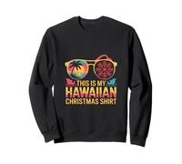 Estas Son mis Gafas de Sol navideñas Hawaianas Sudadera