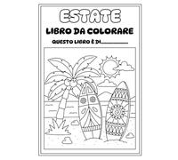 Estate: Libro da colorare