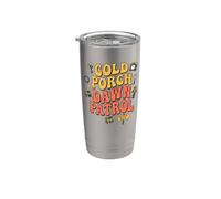 Estate Sale Cold Porch Dawn Patrol Vintage Hunter Vaso térmico de acero inoxidable de doble pared
