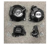 Estator cárter la Motocicleta Juego De Cubierta Protectora De Motor De Motocross para FZ-09 MT-09 para Tracer 900 para Scrambler 2021-2024 Cubierta De Bomba De Embrague De Motor