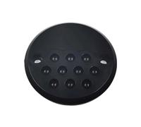 Estator de Motocicleta para Cubierta Motor, Protector cárter estator, Tapa Decorativa para Kawasaki Z1000 2003 2004 2005 2006 Guardia de protección(Negro)