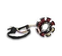 Estator Magnético Encendido Bobina 8 Polos Para GY6 49 Cc 50 110 125 150 139QMB 147QMD 152QMI 157QMJ Scooter Ciclomotor Motocross Cilindro De CerraduraDel Interruptor De Encendido