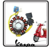 Estátor magnético volante campo magnético generador de corriente para Piaggio Liberty 125-150 - 200 desde 2004 al 2008 - Piaggio Vespa LX 125 desde 2006 a 2008 original PIAGGIO