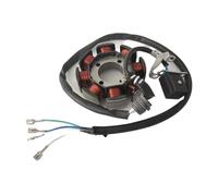 Estator Magneto Bobinas Motor Estator Magneto De CC 8 Bobinas Y 4 Cables para Stels Flame 200, Delta 150, KEEWAY, RKV, RKS, TX, Speed Strike, VLC, VLM, VLR, PR150, PR250, XR250