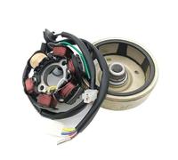 Estator Magneto Bobinas Motor Motocicleta Scooter De Dos Tiempos DIO 50 Bobina Estator Magneto Rotor Adecuado para DIO50 17/18/24/27/28 AT55