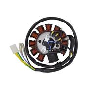 Estator Moto Motocicleta de 11 Polos de Onda Completa AC para GY6-125 GY6-150 GY6 125 150 152QMI 157QMJ Magneto estator Bobina generador Piezas de Repuesto Bobinas Estator Magneto