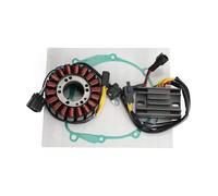 Estator Motocicleta para Suzuki DRZ400 DR-Z400 2000-2004 para DRZ 400 DR-Z400SM 2005 2006 Magneto Estator Bobina Regulador Voltaje Junta Piezas Montaje Magneto Bobina Generador