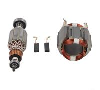 Estator y juego con escobillas de carbón de repuesto CB350 para taladros de martillo rotativo Makita HR4001C, HR4010C, HR4011C, HR4003C, HR4013C