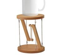 Estatua con ilusión de flotación, Figura de Madera Flotante científica, para Escritorio de, para casa, habitación, Oficina, Escritorio, Mesa, Esquina, Exterior,