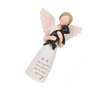 Estatua de Angell para perro, estatua de Angell de la amistad, regalo de recuerdos para mascotas, adorno de de regalo para decoración del hogar, oficina, recuerdos para perros por pérdida de
