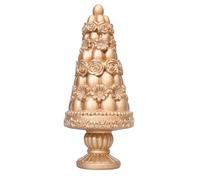 Estatua de árbol de huevos de Pascua con diseños de flores para el hogar u oficina, decoración de mesa, festival, decoración de tartas