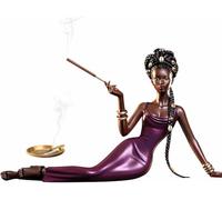 Estatua de Aroma de cerámica Artesanal, Estatua escultural de aromaterapia, Incienso, Donde la Escultura se Encuentra con la Serenidad, para Sala de Yoga, Sala de Estar, Dormitorio, decoración (H)