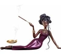 Estatua de Aroma de cerámica Artesanal, Estatua escultural de aromaterapia, Incienso, Donde la Escultura se Encuentra con la Serenidad, para Sala de Yoga, Sala de Estar, Dormitorio, decoración (D)