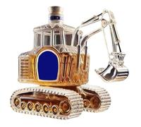 Estatua De Arte 3d, Decantador De Whisky De 300 Ml, Adornos De Decantador De Whisky Con Excavadoras Y Coches, Esculturas De Botellas De Vino De Vidrio Hechas A Mano Para Regalar.