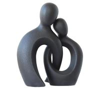Estatua de arte abstracto, arte abstracto de pareja, decoración moderna para parejas, estatua de estante de dormitorio, escultura de mantel de mesa, estatua de decoración de boda, escultura de amor de