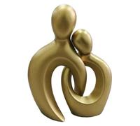 Estatua de arte abstracto, arte abstracto de pareja, decoración moderna para parejas, estatua de estante de dormitorio, escultura de mantel de mesa, estatua de decoración de boda, escultura de amor de