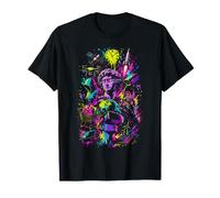 Estatua de Arte de Glitch del Siglo XXI - Cyberpunk Digital World Camiseta