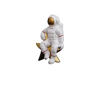 Estatua de astronautas de Estilo nórdico Figura de Astronauta Linda Estatuilla Estatuilla Creativa Decoración Moderna del hogar Sala de Estar Gabinete de televisión Ornamentos de decoración Suave