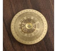 Estatua De Bronce Brújula Moderno Steampunk Decoración De La Sala De Estar Coleccionista De Arte único Regalo Dormitorio Oficina Hogar Feng Shui(6cm, 1)